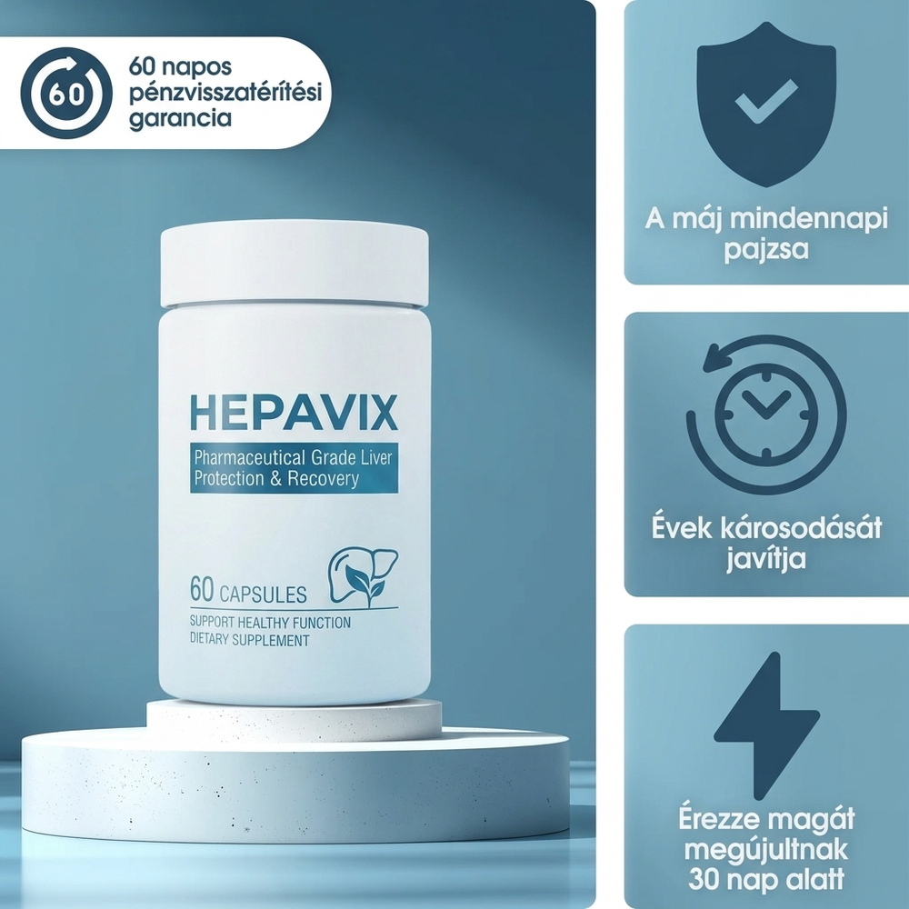 Hepavix – Gyógyszerészeti Minőségű Májvédelem és Regeneráció